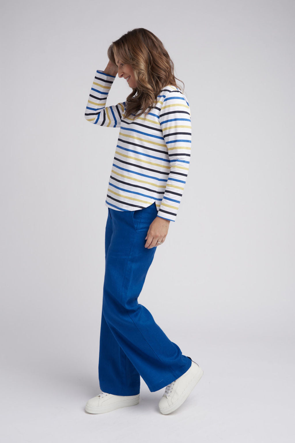 3264 Multi Stripe Tee