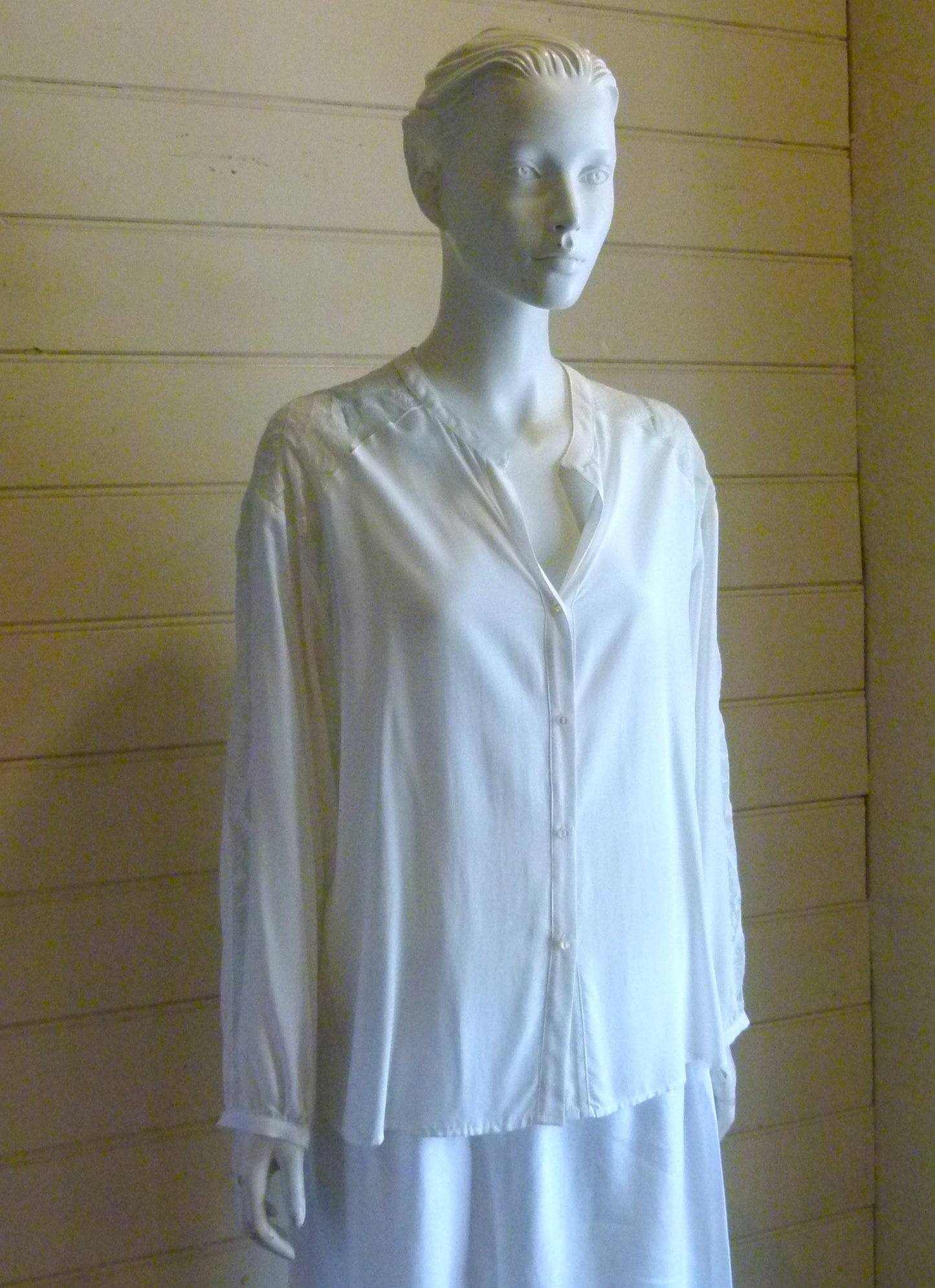 Blouse With Trim